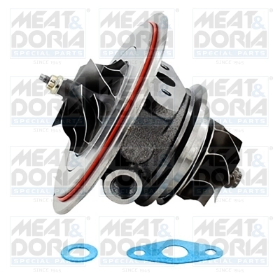 Core assembly, turbocharger